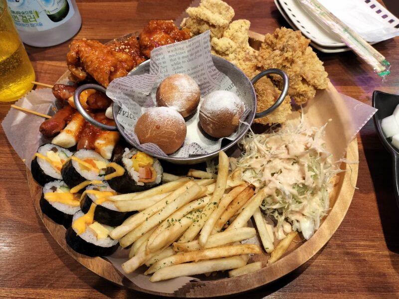 NENE CHICKENモッパンセット近影